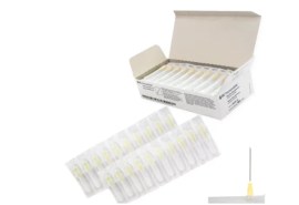 Agulha Hipodérmica Descartável 13 X 0,30 Mm (Amarelo) 30G X 1/2” - 100 Unid - BD